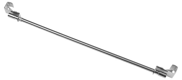 Dekodum Kovová Mini Garnýž teleskopická / Vitrážka 45-75 cm Stříbrný