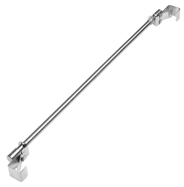 Dekodum Kovová Mini Garnýž teleskopická / Vitrážka 45-75 cm Stříbrný