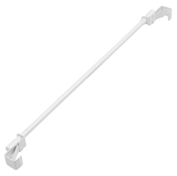 Dekodum Kovová Mini Garnýž teleskopická / Vitrážka 45-75 cm Bílá