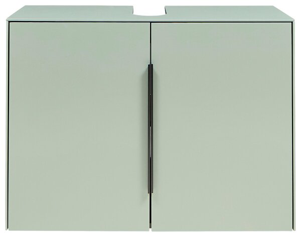 SKŘÍŇKA POD UMYVADLO, zelená, zelená, 80/60/33 cm home24 - Koupelnové série, Online Only
