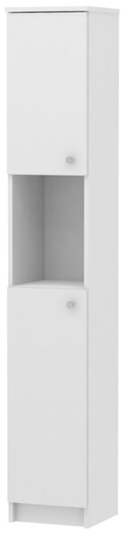 SIMONA 14, koupelnová skříňka vysoká, bílá
