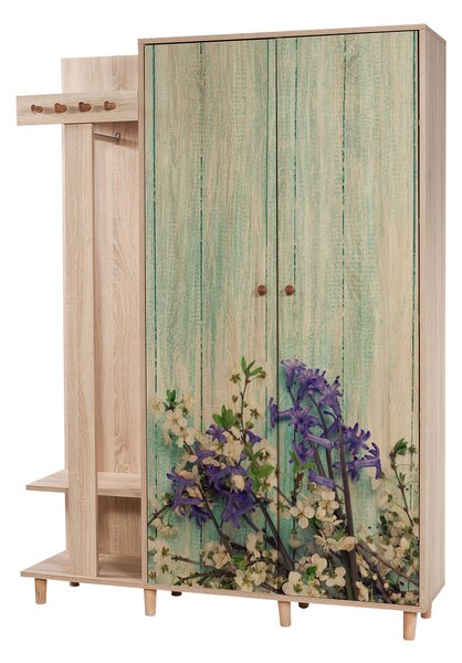 Předsíňová stěna Gardin 727 (sonoma). Akce -25%