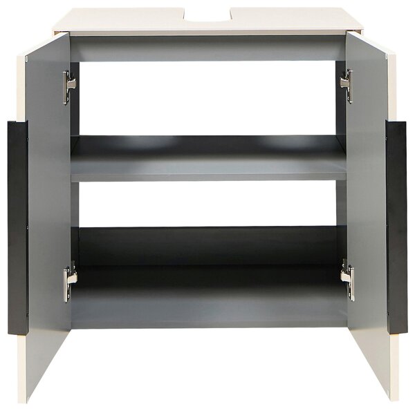 SKŘÍŇKA POD UMYVADLO, kašmírová, kašmírová, 60/60/33 cm home24 - Koupelnové série, Online Only