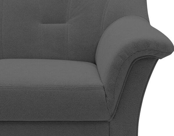 ROHOVÁ SEDAČKA, textil, tmavě šedá MID.YOU - Sedací soupravy, Online Only