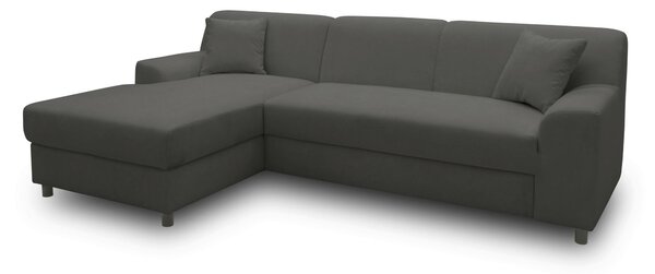 ROHOVÁ SEDAČKA, textil, tmavě šedá MID.YOU - Sedací soupravy, Online Only