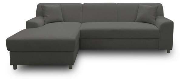 ROHOVÁ SEDAČKA, textil, tmavě šedá MID.YOU - Sedací soupravy, Online Only