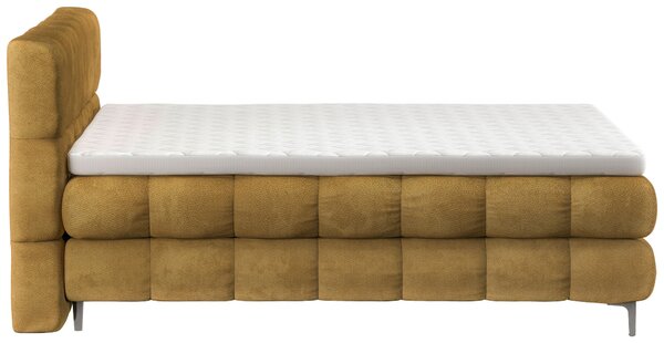 AMERICKÁ POSTEL, 160/200 cm, barvy zlata Ti'me - Postele s úložným prostorem