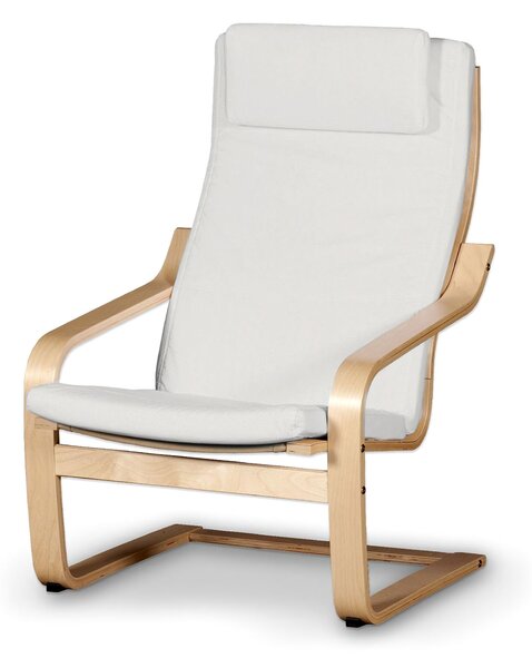 Sedák na křeslo IKEA Poäng II barva béžová látka pletený vzor
