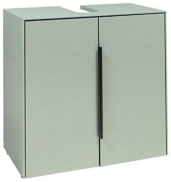 SKŘÍŇKA POD UMYVADLO, zelená, zelená, 60/60/33 cm home24 - Koupelnové série, Online Only