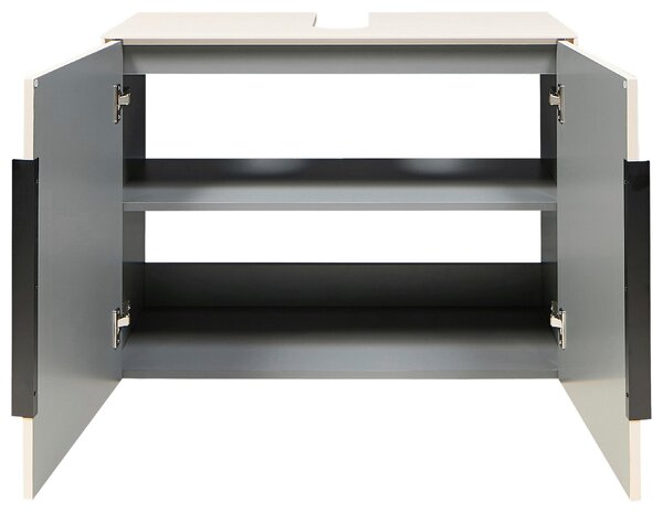 SKŘÍŇKA POD UMYVADLO, kašmírová, kašmírová, 80/60/33 cm home24 - Koupelnové série, Online Only