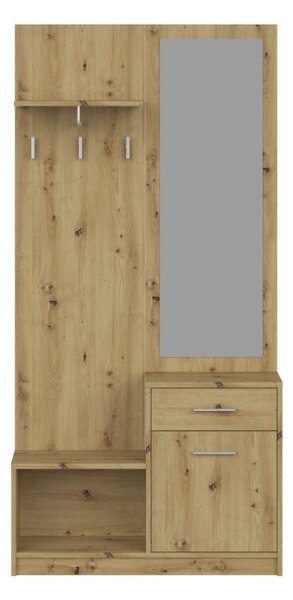 Halmar Předsíňová stěna PERGO dub artisan