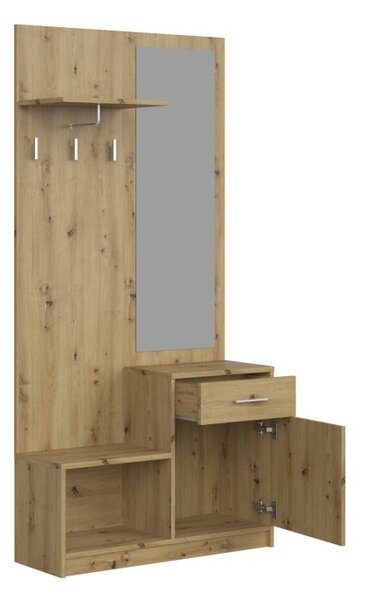 Halmar Předsíňová stěna PERGO dub artisan