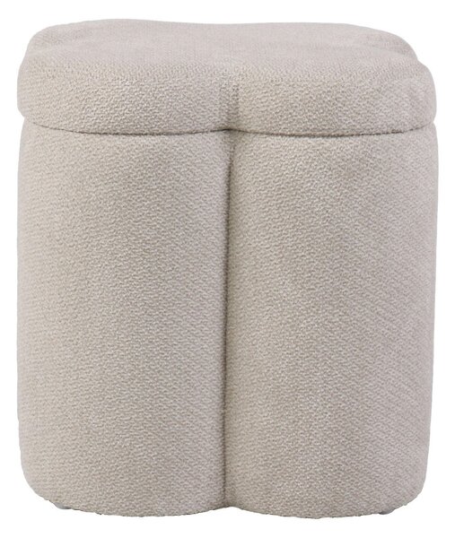 TABURET, textil, 43/46/43 cm Xora - Taburety, Online Only