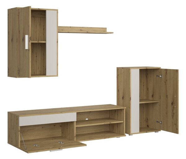Halmar Obývací sestava BENSON dub artisan/kašmír