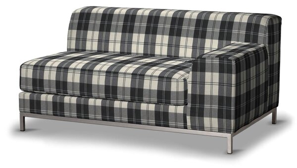 Potah na pohovku IKEA, pravé provevedení Kramfors 2-místná barva černá látka pletený vzor, vzorované
