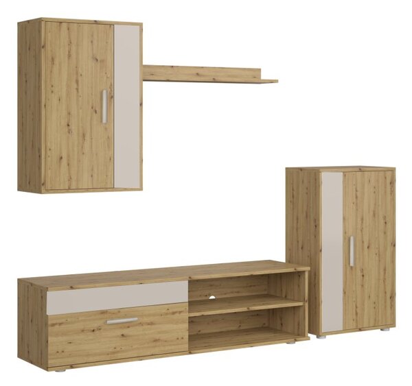 Halmar Obývací sestava BENSON dub artisan/kašmír