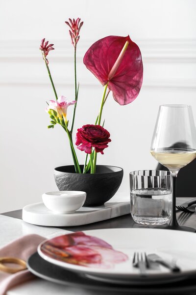 Villeroy & Boch 11-3798-8120 Skleničky na bílé víno Manufacture Rock 380 ml 4 ks