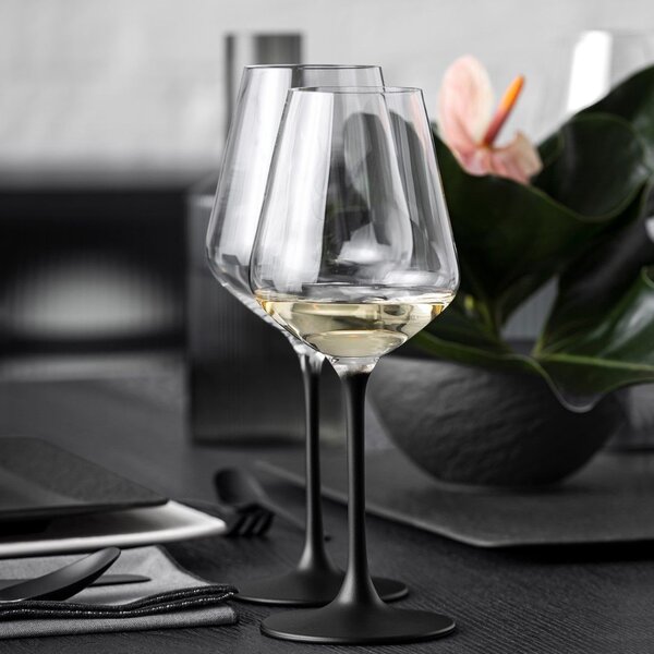 Villeroy & Boch 11-3798-8120 Skleničky na bílé víno Manufacture Rock 380 ml 4 ks