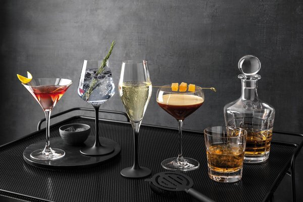 Villeroy & Boch 11-3798-8120 Skleničky na bílé víno Manufacture Rock 380 ml 4 ks