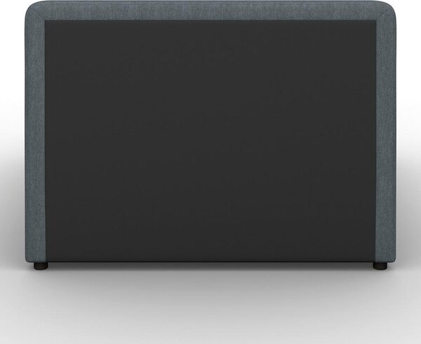 Boxspringová postel MARCO 140x200, šedomodrá