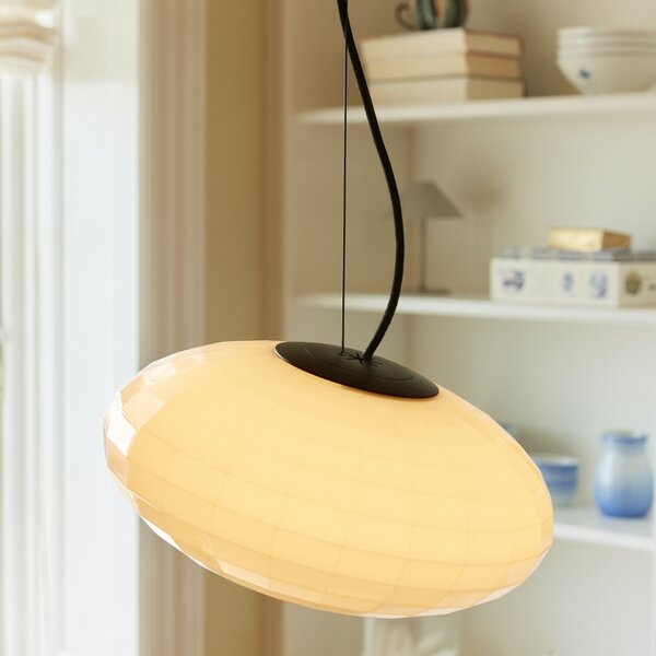 Halo Design Skleněné závěsné světlo Mesh 28 cm