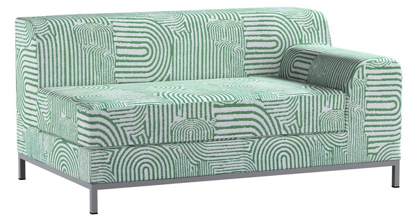 Potah na pohovku IKEA, pravé provevedení Kramfors 2-místná barva zelená látka pletený vzor, vzorované