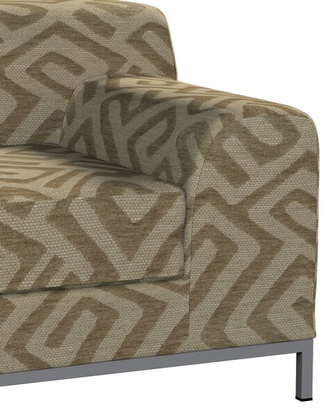 Potah na pohovku IKEA, pravé provevedení Kramfors 2-místná barva béžová látka pletený vzor, vzorované