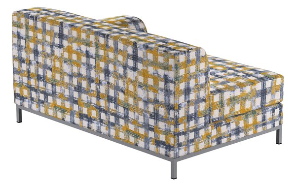 Potah na pohovku IKEA, pravé provevedení Kramfors 2-místná barva modrá látka pletený vzor, vzorované