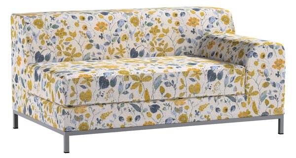Potah na pohovku IKEA, pravé provevedení Kramfors 2-místná barva žlutá látka pletený vzor, vzorované