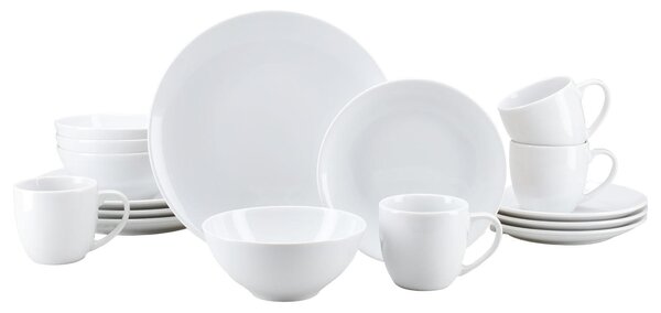 KOMBINOVANÁ SOUPRAVA, 16dílné, porcelán Creatable - Online Only nádobí, Online Only