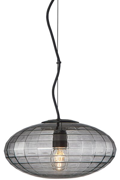 Halo Design Skleněné závěsné světlo Mesh 28 cm
