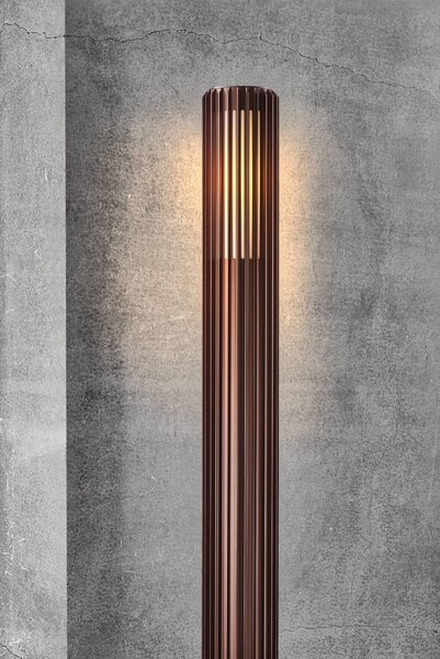NORDLUX Aludra Seaside venkovní sloupek IP44 Varianta: Ø 124 x 454 mm, E27, 15 W, černá