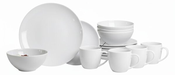 KOMBINOVANÁ SOUPRAVA, 16dílné, porcelán Creatable - Online Only nádobí, Online Only
