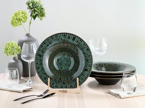 GURMÁNSKÝ TALÍŘ kamenina keramika 30,5 cm Creatable - Kolekce nádobí, Online Only