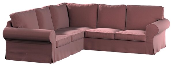 Potah na pohovku IKEA Ektorp rohová barva fialová látka sametová
