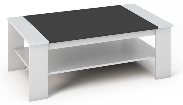 CEBA konferenční stolek, bílá/černá