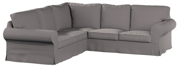 Potah na pohovku IKEA Ektorp rohová barva béžová látka pletený vzor