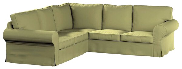 Potah na pohovku IKEA Ektorp rohová barva zelená látka lesklé, sametová