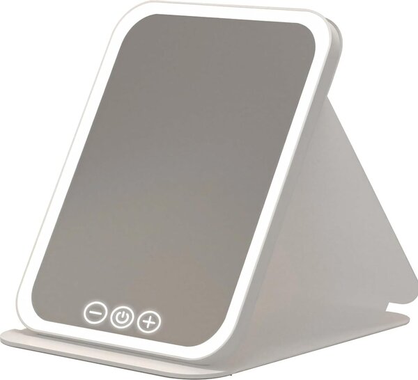 Osvětlení kosmetické zrcátko LED skládací dotykové USB pro líčení