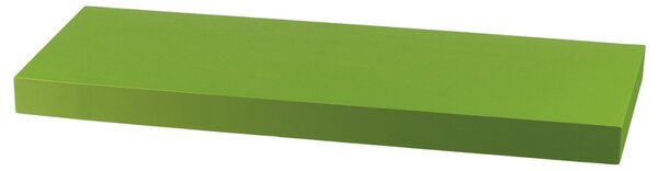 Nástěnná polička KALEB 60 cm, zelená DOPRODEJ