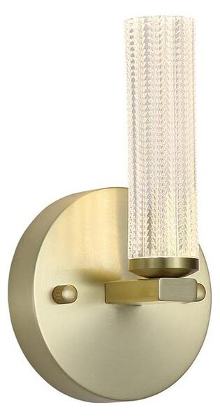 Searchlight 10371SB - LED Stm koupel nástěnné sv ABERDEEN LED/7W/230V IP44 mosaz