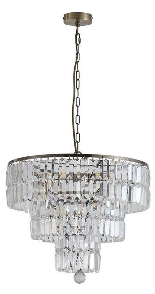 Searchlight 1375-5AB - Lustr na řetězu EMPIRE 5xE14/60W/230V