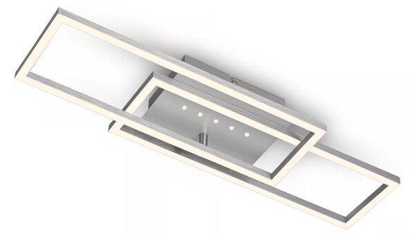 Brilo - LED Stmívatelné stropní svítidlo LED/30W/230V 3000K matný chrom