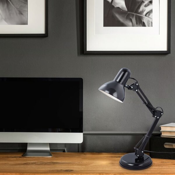 Stolní lampa 1xE14/25W/230V černá