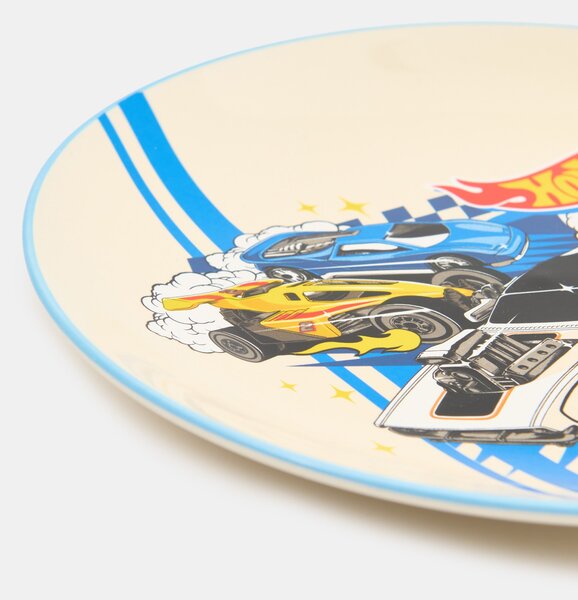 Sinsay - Keramický talíř Hot Wheels - vícebarevná