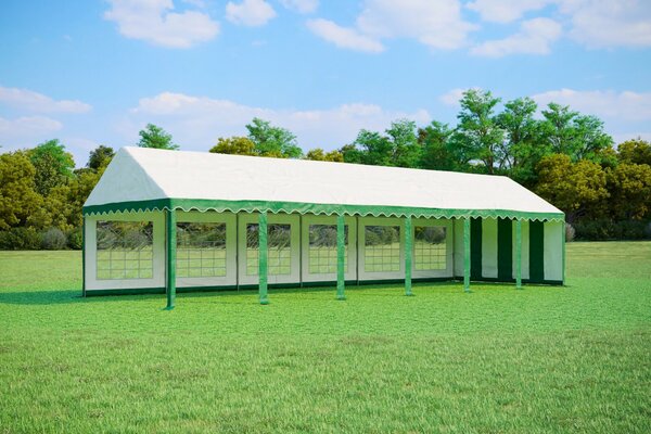 Párty stan 4x12 m STANDARD - ohnivzdorný barva Bílá
