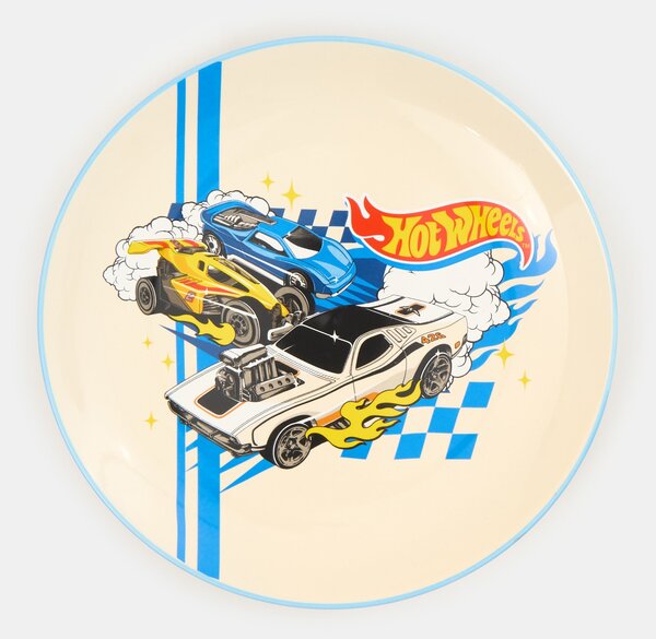 Sinsay - Keramický talíř Hot Wheels - vícebarevná