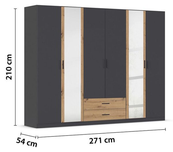 ŠATNÍ SKŘÍŇ DESPINA, šířka 271 cm