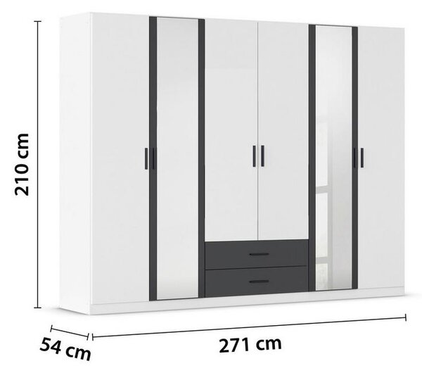 ŠATNÍ SKŘÍŇ DESPINA; šířka, 271 cm
