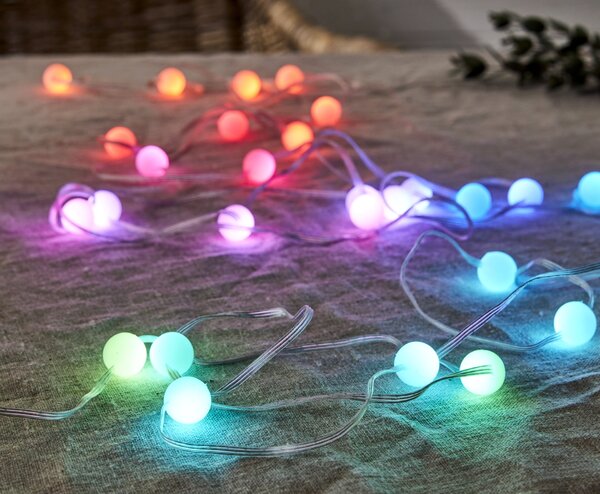 Chytrý LED světelný řetěz Fairy – 66 žárovek